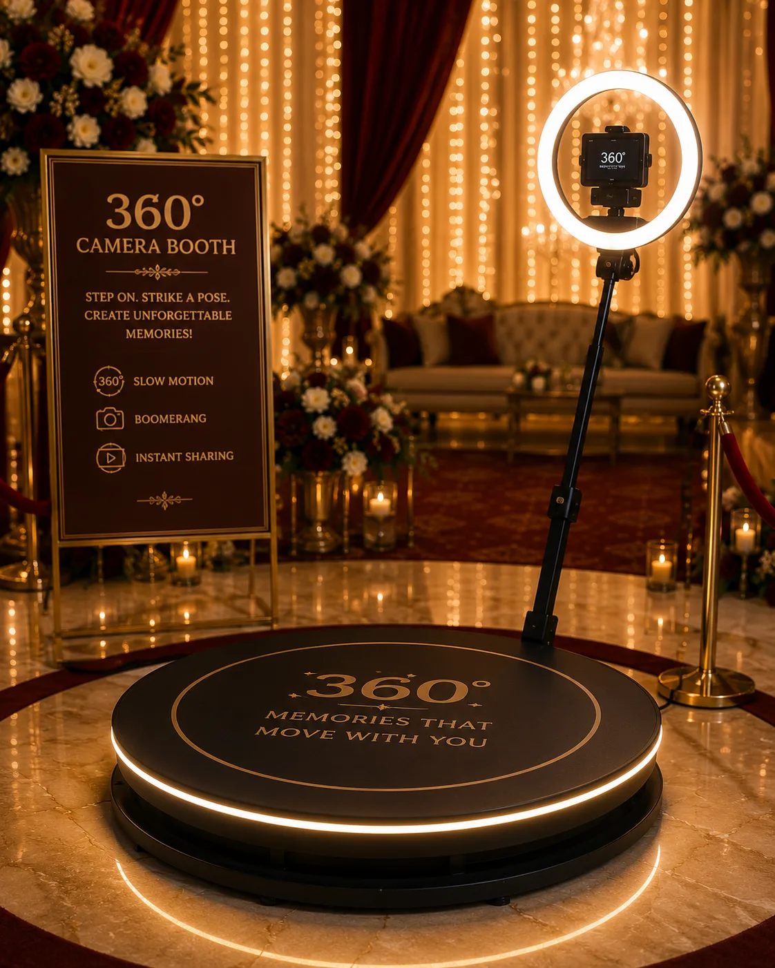 360booth.rent AI-generated illustration, not actual Vendor work