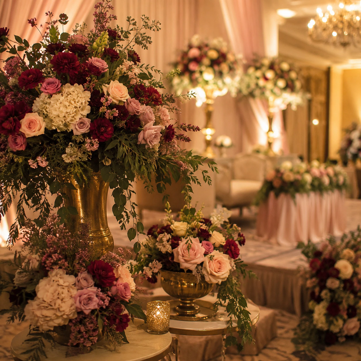 Jasmine Florists AI-generated illustration, not actual Vendor work
